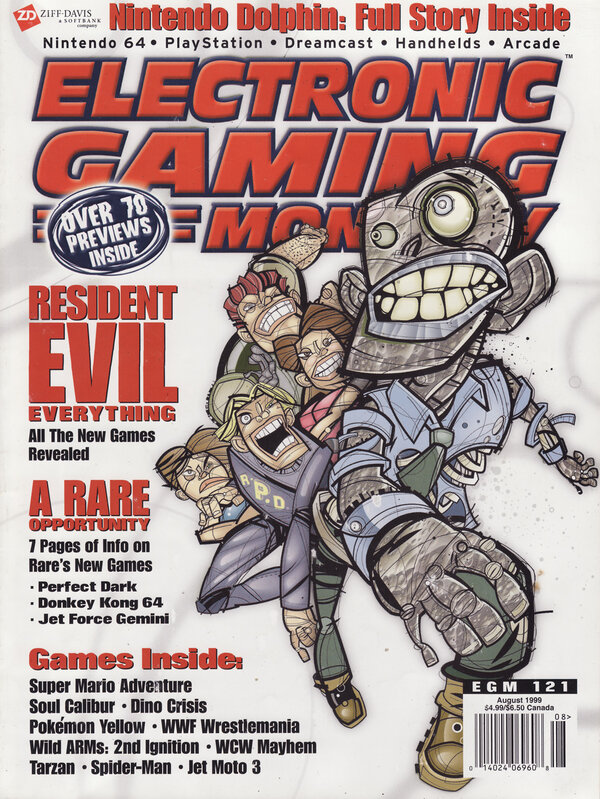 Electronic Gaming Monthly Issue 121 (August 1999) cover